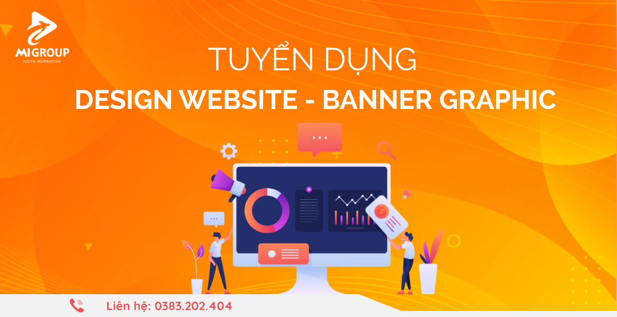 [Tuyển dụng tháng 8] Tuyển dụng Design Website + Banner/Graphic